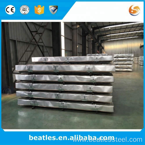 Hot dipped zinc galvanized flat iron steel sheet